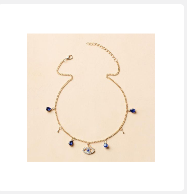 Dou-color pendentif collier Dame