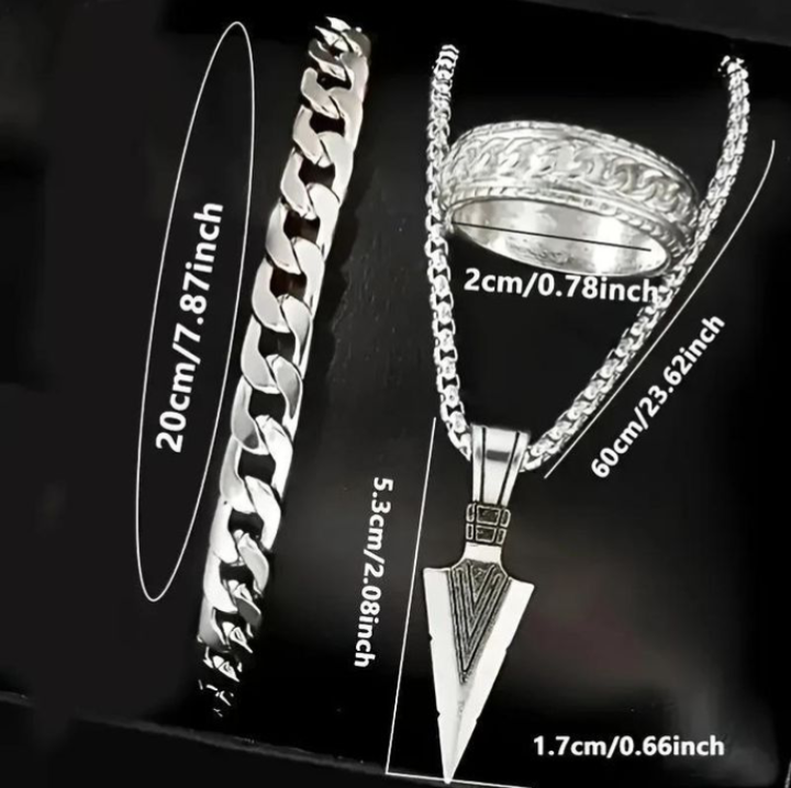 Ensemble accessoires homme